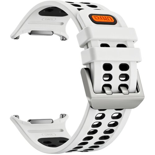 INF Kompatibilni del &ndash; Samsung Galaxy Watch Ultra 47mm silikonski pa&scaron;ček White+Black, (5000382656) Cene