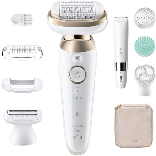 Braun Silk-&eacute;pil 9 Flex SkinSpa 9-481 3D epilator s popolnoma prilagodljivo glavo za mokro in suho britje 1 kos Cene