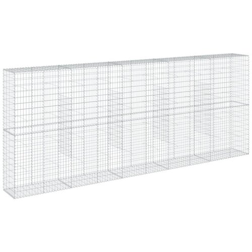  Gabionska ko&amp;scaron;ara s poklopcem 500x50x200 cm pocinčano željezo Slike