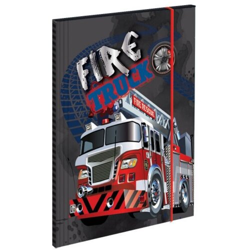 Scool Fascikla Fire Truck, A4, Hologram efekat, Tamnosiva Slike