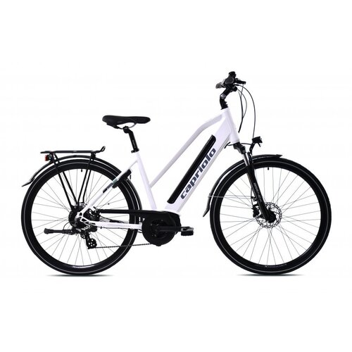 Capriolo e-bike eco 700.3 ženski električni bicikl, 250W, 480mm, beli Slike