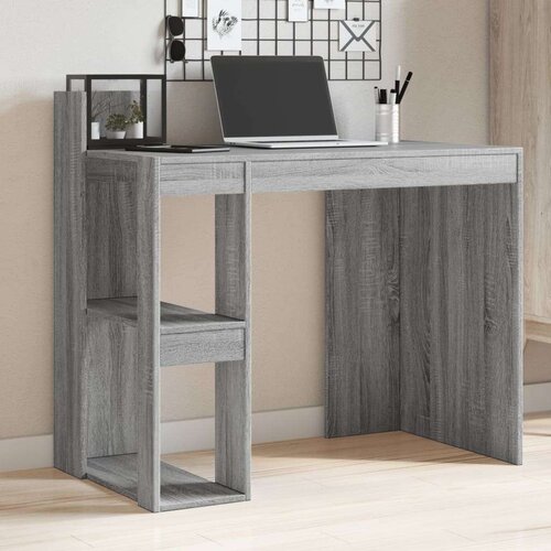  Uredski stol boja hrasta 103 5 x 56 5 x 94 cm konstruirano drvo Slike