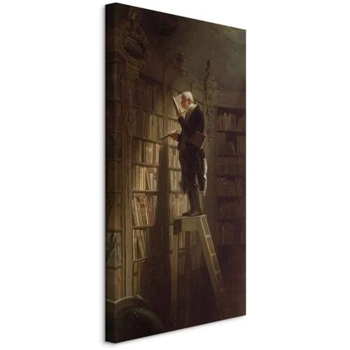  Slika - Carl Spitzweg &ndash; The Bookworm 30x60 Na talijanskom platnu Cijene