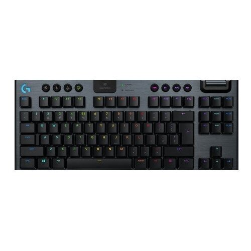 Logitech G515 lightspeed tkl mechanical gaming keyboard us, black Cene