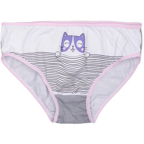 BERRAK Panties-BR-MT-6873-white-pink Slike