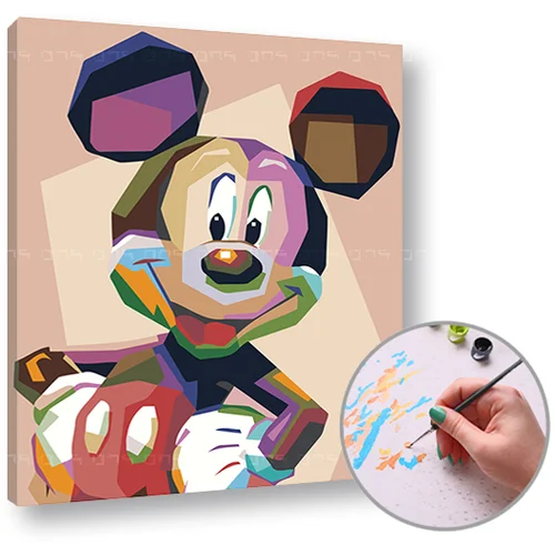  Slikanje po številkah MICKEY MOUSE – Level Starter (set za)