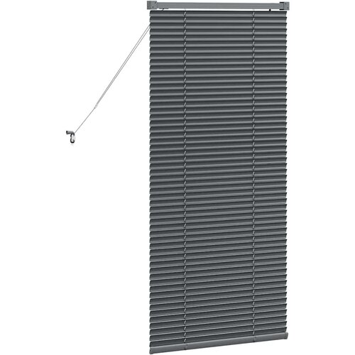  Venecijanski zastore Tamno siva 130 x 60 cm Aluminij Slike
