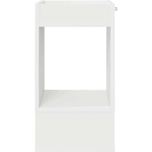  Konačna Stolić 2 pcs Bijelo 30 x 30 x 56 cm Konstruirano drvo Slike