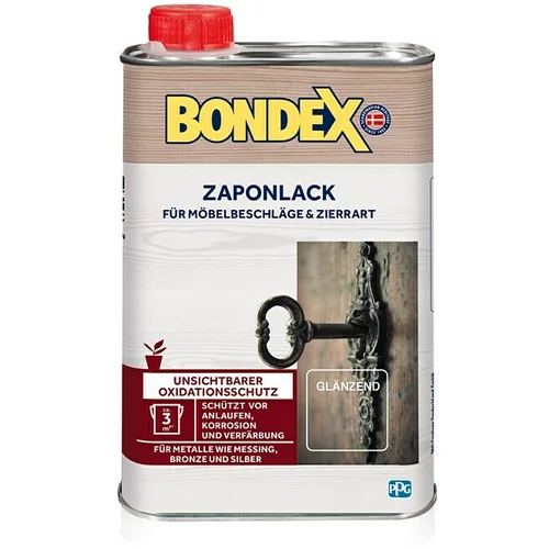 BONDEX Lak na bazi celuloznog nitrata (Bezbojno, 250 ml, Sjaj)