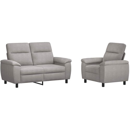  Set sofe 2 pcs Oblačnosiva Tkanina Slike