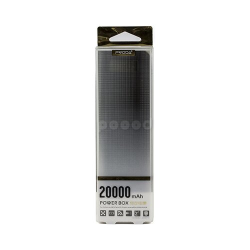 Remax zunanja baterija powerbank 20000 mAh - črn Cene