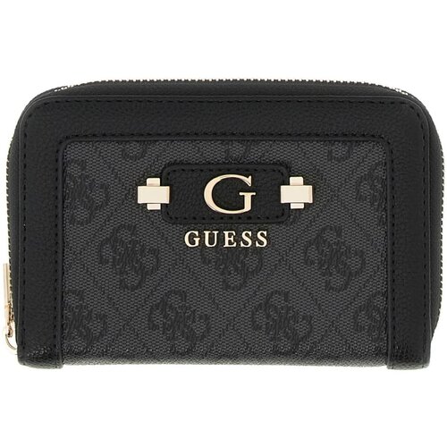 Guess Denarnice Lindsey Slg Medium Zip Around Črna Cene