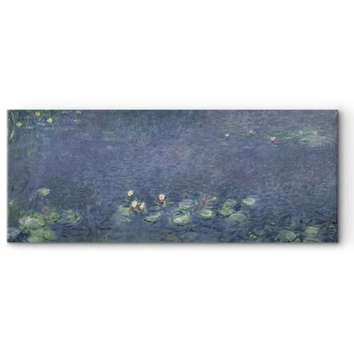  Slika - Claude Monet &amp;ndash; Water Lilies (Water Lilies) III 100x40 Na talijanskom platnu Slike