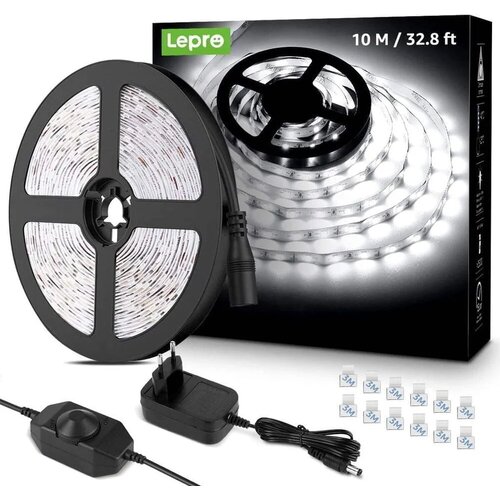  10m Set bel 6000K LED trak IP20 + zatemnilnik Cene