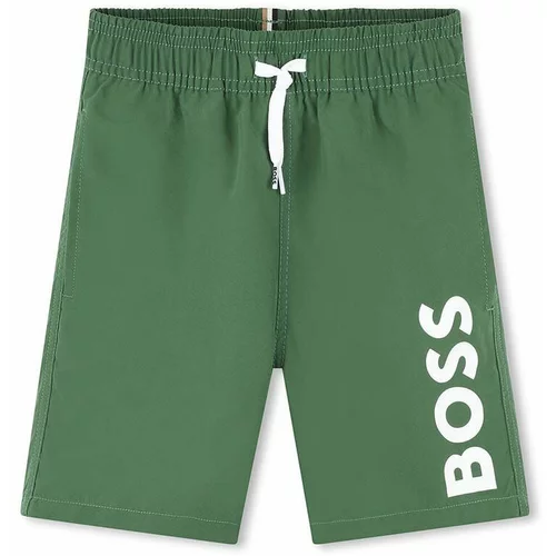 Boss Dječje kratke hlače za kupanje boja: zelena