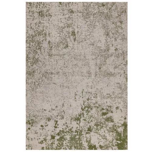 Asiatic Carpets Kaki zeleni vanjski tepih od recikliranih vlakna 200x290 cm Dara –