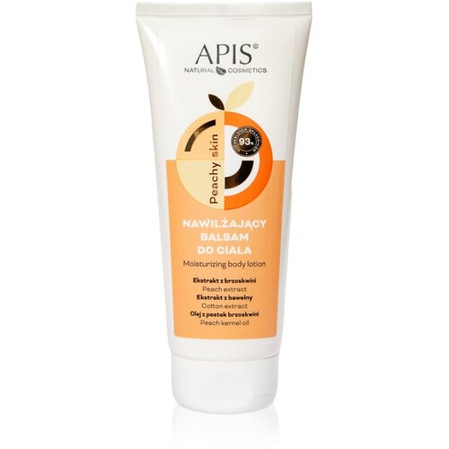 Apis Natural Cosmetics Peachy Skin vlažilni balzam za telo 200 ml Slike