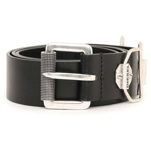 Diesel Belt - B-CYCLE belt black Cene