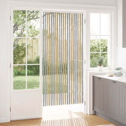  Zavjesa protiv insekata Chenille Siva i bež 90 x 200 cm 100% PP Cijene