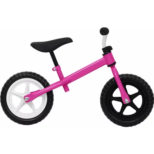  Bicikl za ravnotežu s kotačima od 12 inča ružičasti