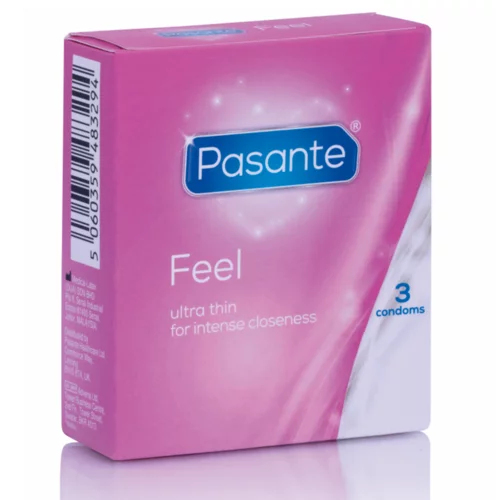 Pasante Ultra-fino občutljiv kondom skozi 3 enote, (21079557)