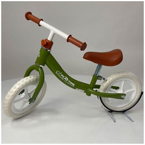 Playtime 752 balans bicikl bez pedala zeleni Slike