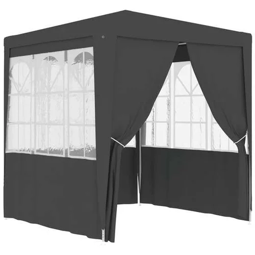  profesionalen vrtni šotor s stranicami 2,5x2,5 m 90 g/m²