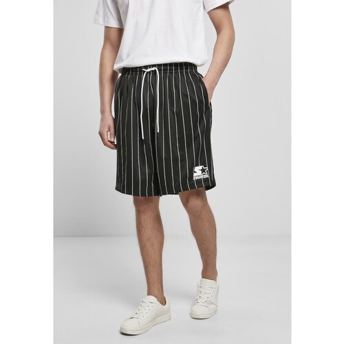 Starter Pinstripe Shorts Black Cene