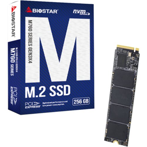 SSD BIOSTAR M.2 NVMe M760-256GB Cijene