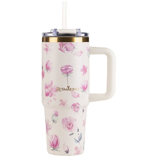 Vitapur Rosmarino Termos MegaCup šolja Roses 870 ml- krem Cene
