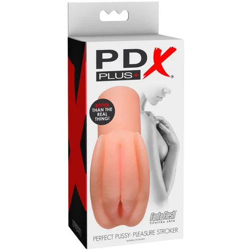 PDX Pleasure Stroker - realističen umetni pussy masturbator (naravni)