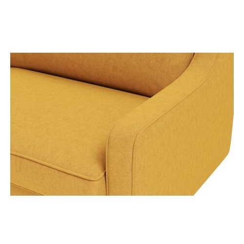 Atelier Del Sofa 2-Seat sofa robin 2 mustard walnut Slike