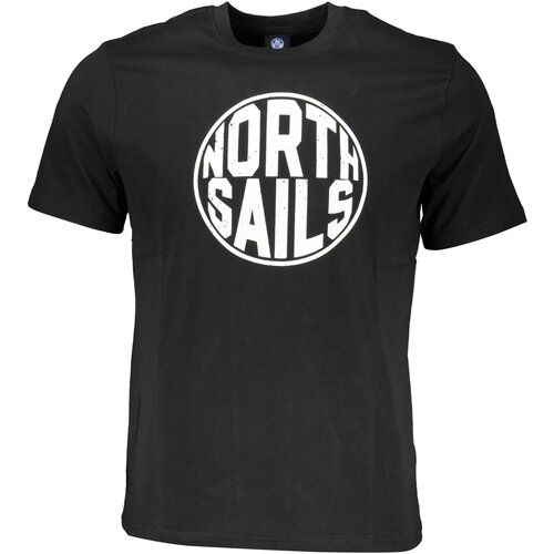 North Sails MEN&amp;amp;#39;S SHORT SLEEVE T-SHIRT BLACK Slike
