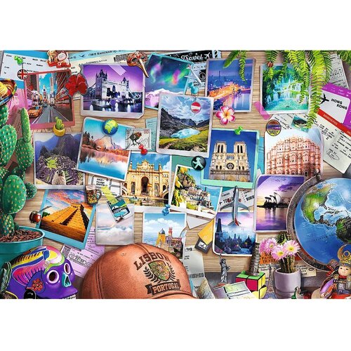 Trefl Puzzle EB: Spomini na potovanje 500-delna premium sestavljanka – Cene