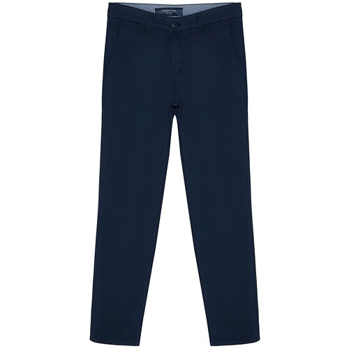 Trendyol Pants - Dark blue - Straight Slike