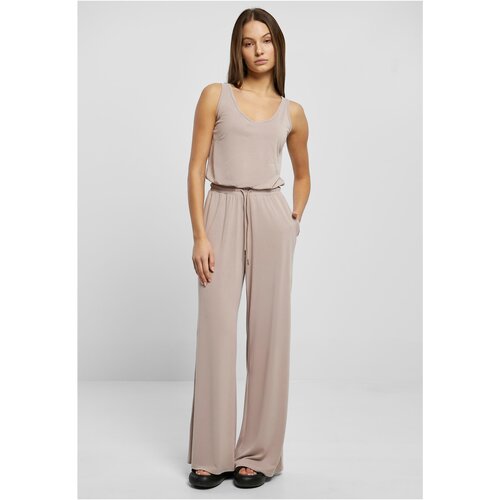 UC Ladies Ladies Long Sleevless Modal Jumpsuit duskrose Cene