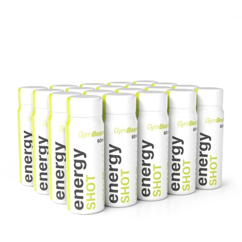 GymBeam Energy Shot 20 x 60 ml limun - limeta Cene