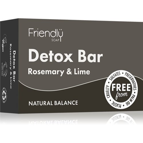 Friendly Soap Detox Bar Rosemary &amp;amp; Lime prirodni sapun 95 g Slike