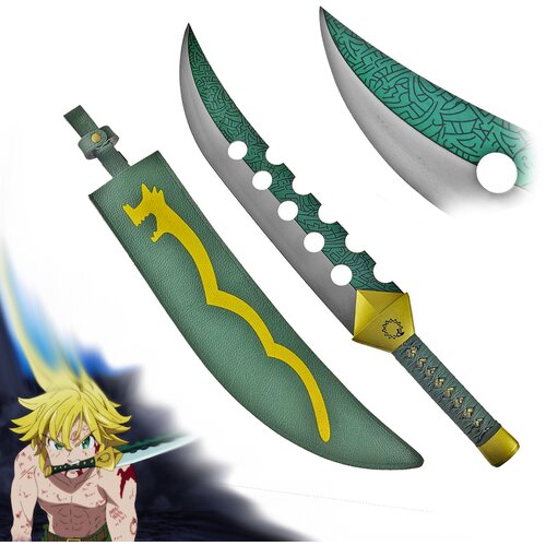  Nanatsu no Taizai Meliodas replika meča Lostvayne Slike