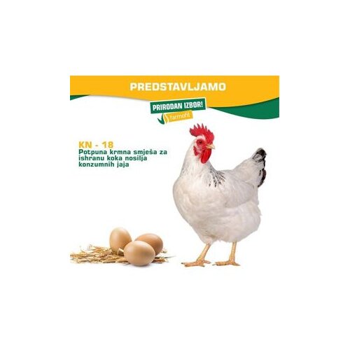  Hrana za koke nosilje KN-18 10/1 Farmofit Cijene