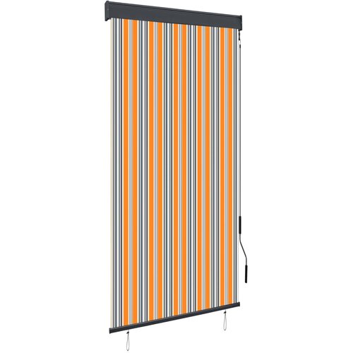 vidaXL Vanjska roleta 100 x 250 cm žuto-bijela Cijene