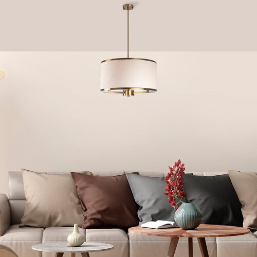 Opviq Luster Way-11650, 50x50x84 cm, 3xE27, Zlatna Cijene