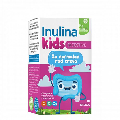 Inulina Inulin za decu, obogaćen vitaminima i mineralima, 10 kesica Cene