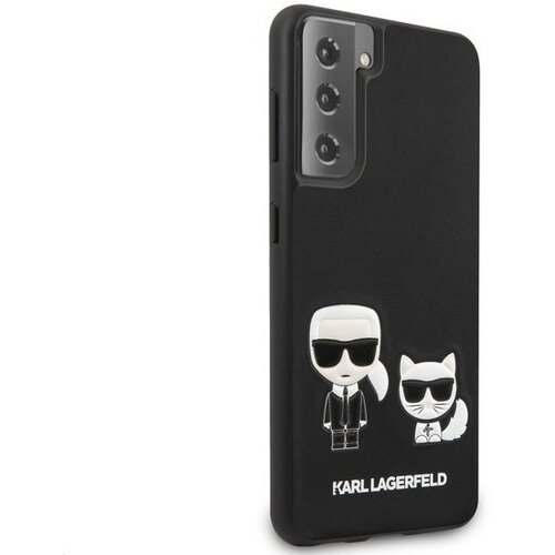 Karl Lagerfeld KLHCS21MPCUSKCBK za Samsung Galaxy S21 Plus G996 črna zaščita - Karl and Choupette Cene