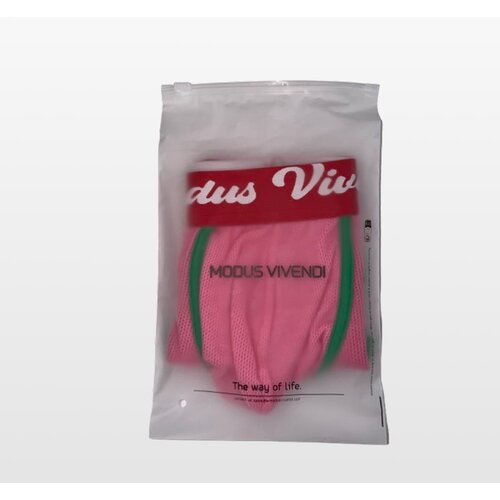 Modus vivendi mu&amp;scaron;ke bokserice u roze boji sa crvenim pojasom Slike