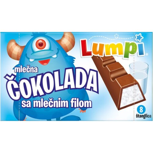 Lumpi čokolada mlečna 100g Cene