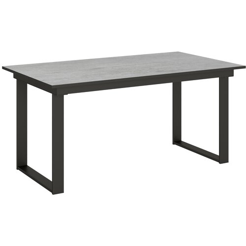 Itamoby   Bandos (90x160/220 cm) - siva, barva nog: antracit - raztegljiva jedilna miza, (20842969) Cene