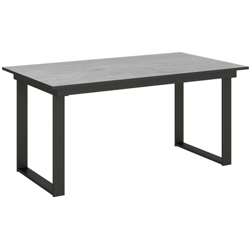 Itamoby   Bandos (90x160/220 cm) - siva, barva nog: antracit - raztegljiva jedilna miza, (20842969)