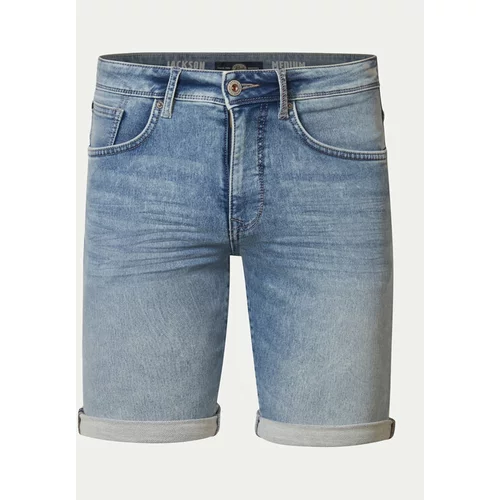 Petrol Industries Jeans kratke hlače M-1040-SHO001 Modra Slim Fit