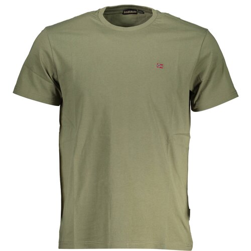 Napapijri SHORT SLEEVE T-SHIRT MEN GREEN Slike